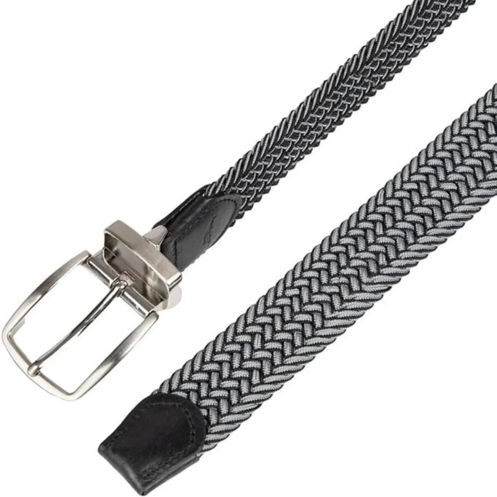 Tommy Bahama Black Men's Woven Belt NWT